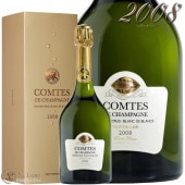 2008 ƥ󥸥   ѡ˥ ֥  ֥ ե ܥå ѥ ɸ  750ml Taittinger Comtes de Champagne Blanc de Blancs Gift Box