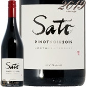 2019 ȥ ԥ Υ Ρ 󥿥٥꡼ ȥ 磻  ֥磻 ɸ 750ml Sato Wines Sato Pinot Noir North Canterbury