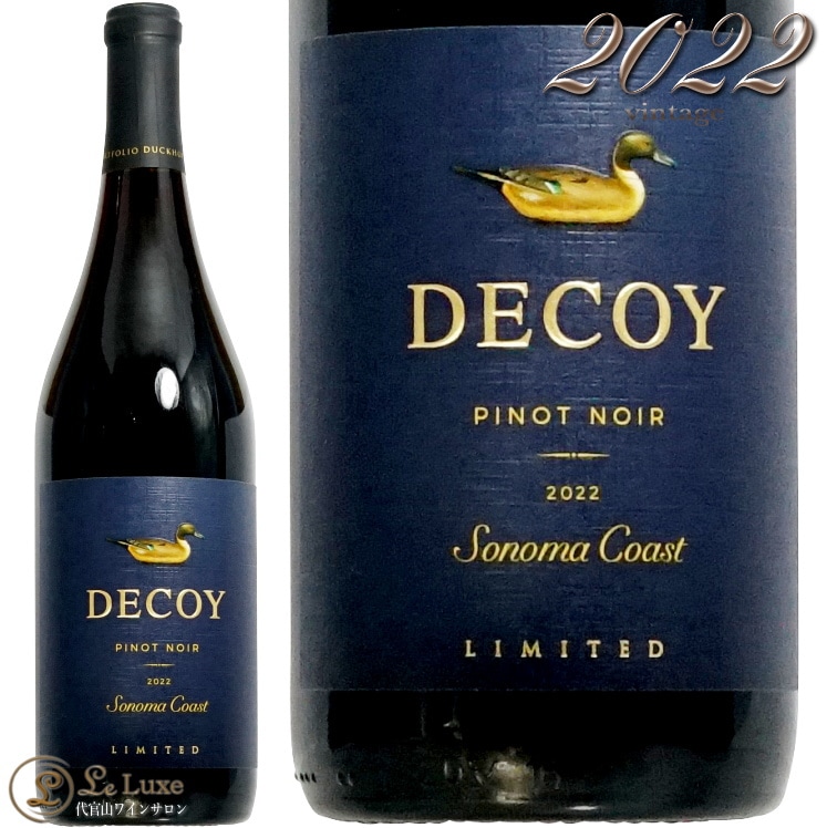 2022 ߥƥå ԥ Υ Υ  ǥ  Decoy Duckhorn Limited Pinot Noir Sonoma Coast