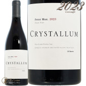 2023 �ԡ����� �ޥå��� �ԥ� �Υ�� ���ꥹ����� ������ ��եꥫ �֥磻�� 750ml Crystallum Peter Max Pinot Noir South Africa