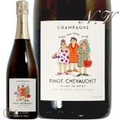 NV ֥  Υ  ˥ ȥ ֥å ԥ   ѥ  ɸ 750ml Pinot Chevauchet Blanc de Noirs Vieille Vigne Extra Brut
