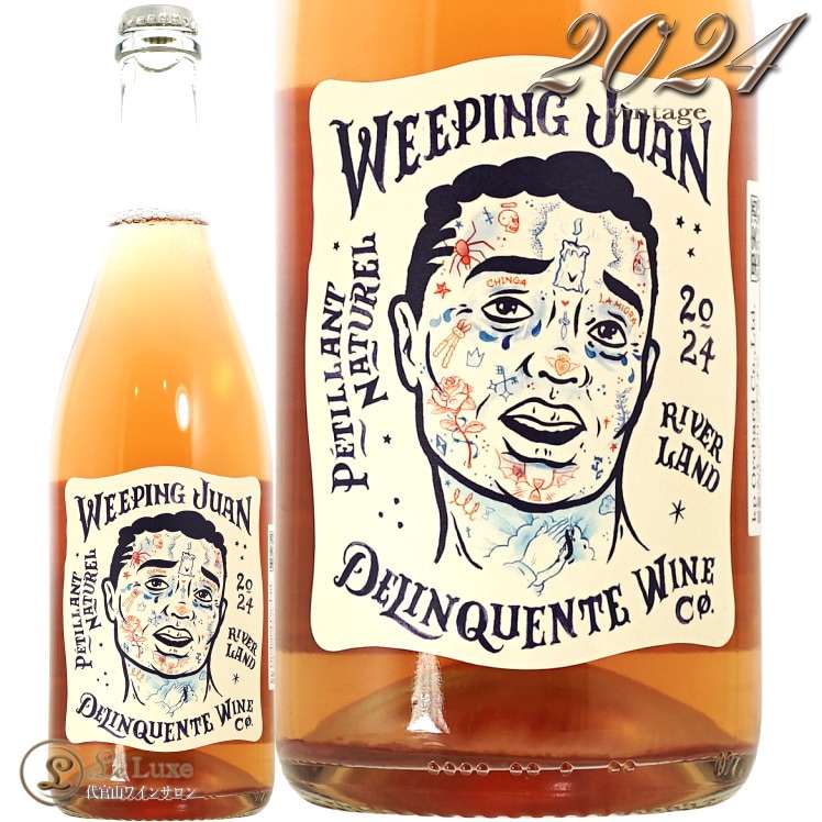 2024 ԥ ե ǥꥯ  ڥƥ ɸ Rose 750mlDelinquente Weeping Juan Pink Petillant Naturel