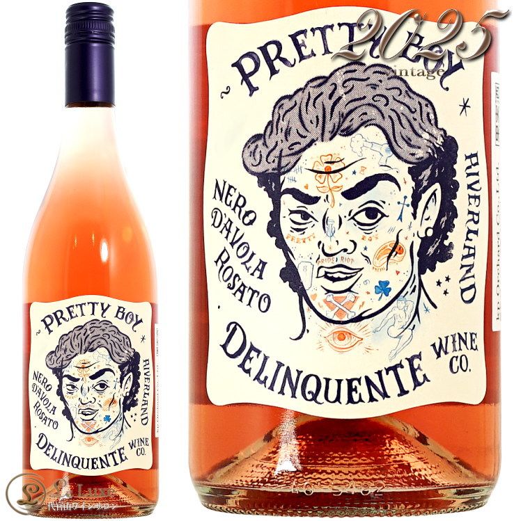 2025 ץƥ ܡ ǥ󥯥  磻 750ml Delinquente Pretty Boy Rose