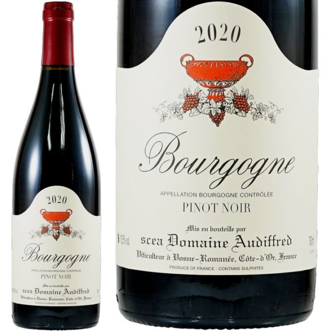 2023 ֥르˥ 롼 ǥեå  ֥磻 ɸ 750ml Domaine Audiffred Bourgogne Rouge