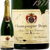 1971 ֥å ߥ쥸 ѡ˥ ɥ ѥ ż  ɸ 750ml Champagne Deutz Brut Millesime