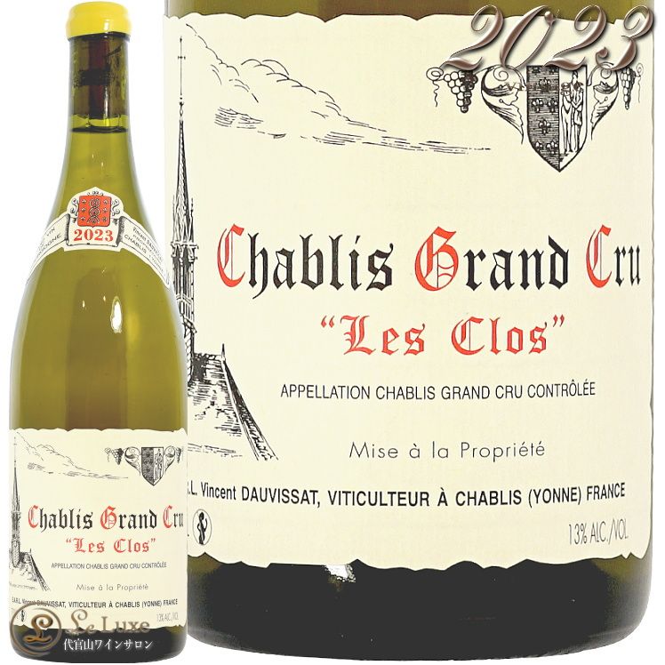 2023 ����֥� ����� ����� �� ���� �����󥵥� �ɡ������� ������ ��磻�� 750ml Vincent Dauvissat Chablis les Clos Gran Cru