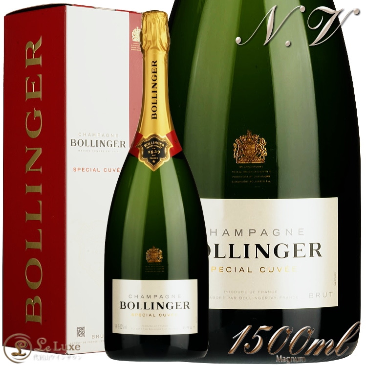 NV ޥʥ ܥ󥸥 ڥ  ե ܥå   ѥ ɸ  1500ml Champagne Bollinger Special Cuvee magnum Gift Box