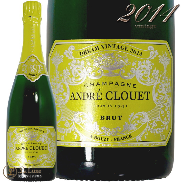 2014 �ɥ꡼�� ������ơ��� ����ɥ� ���륨 �����ѥ� �� ˢ 750ml Andre Clouet Dream Vintage