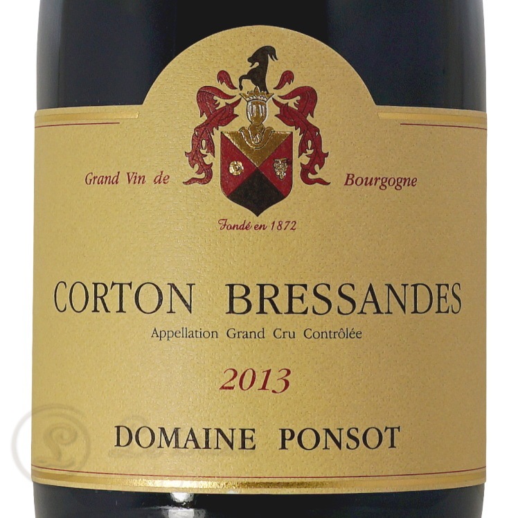 [クール便]コルトン ブレッサンド グラン クリュ 2013 ポンソ 750ｍｌ 赤 送料無料 トロ ボー コルトン ブレッサンド グラン クリュ2013年