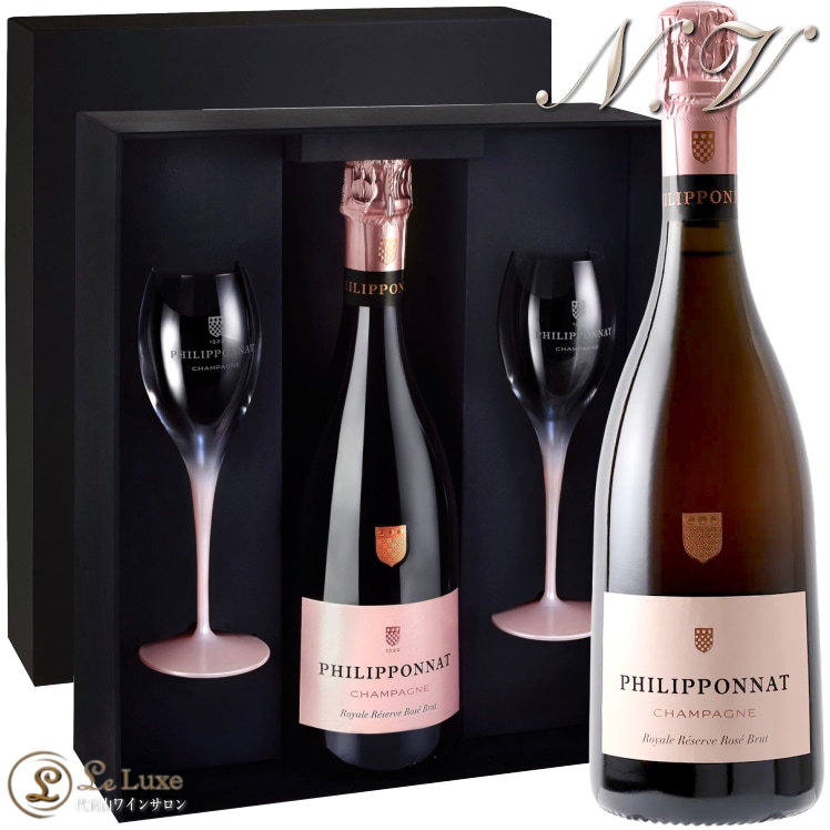 饹 å NV  쥼 ֥å   եݥ ʥե ܥå ѥ  ɸ 750ml Champagne Philipponnat Royale Reserve Brut Rose Gift Box