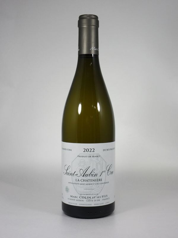 2022 ���� �ȡ��Х� �ץ�ߥ� ����� �� ����ȥ˥����� �ޥ륯 ����� ������ ��磻�� �ɸ� 750ml Marc Colin et Ses Fils Saint Aubin 1er Cru La Chateniere