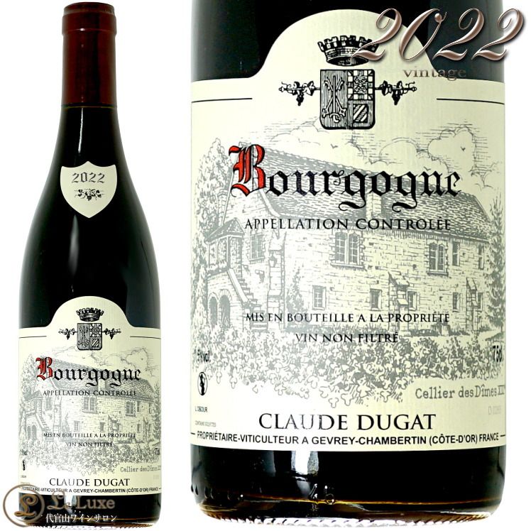 2022 ֥르˥ 롼  ǥ奬  ֥磻 750ml Claude Dugat Bourgogne Rouge