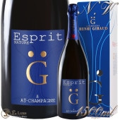 NV ޥʥ ץ ʥ塼 G   եȥܥå Ȣ   ѡ˥ ɸ  1500ml Henri Giraud Esprit Nature G Magnum Gift Box