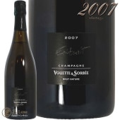 2007  ȥ  ֥å ʥ塼 å   ѥ ɸ  750ml Champagne Vouette Et Sorbee Cuvee Extrait