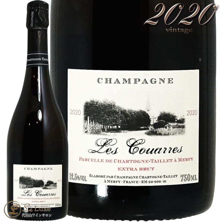 2020 �� �������� �������ȥ� �֥��å� �����ȡ��˥� ������ ������ �����ѥ� �� 750ml Champagne Chartogne Taillet Les Couarres Extra Brut