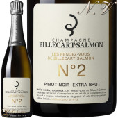 NV  ǥ  ӥ륫  ˥ ɥ NO.2 ԥ Υ ȥ ֥å ѥ  ɸ  750ml Les rendez-vous de Billecart Salmon No.2 Pinot Noir Extra Brut