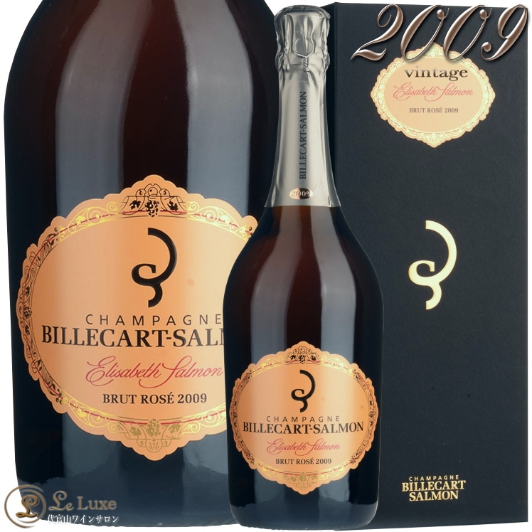 2009  ꥶ٥  ֥å  ӥ륫  ե ܥå  ѥ ɸ ROSE 750ml Ȣ Billecart Salmon Cuvee Elisabeth Salmon Rose Millesime Gift Box