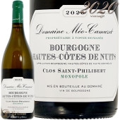 2020 ֥르˥    ˥奤   ե١ ֥ Υݡ ɥ᡼ ᥪ ߥ奼 磻 ɸ 750ml Meo Camuzet Bourgogne Hautes Cotes de Nuits Clos St Philibert Blanc Monopole