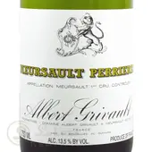 2022 ��륽�� �ץ�ߥ� ����� �ڥꥨ���� ����١��� ������� ������ ��磻�� �ɸ� 750ml Albert Grivault Meursault 1er Cru Perrieres