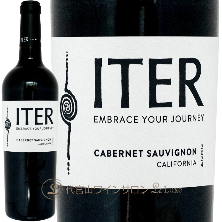 2024 ���٥�� ���������˥�� ����ե���˥� �������� ������ �֥磻�� 750ml Iter Cabernet Sauvignon California