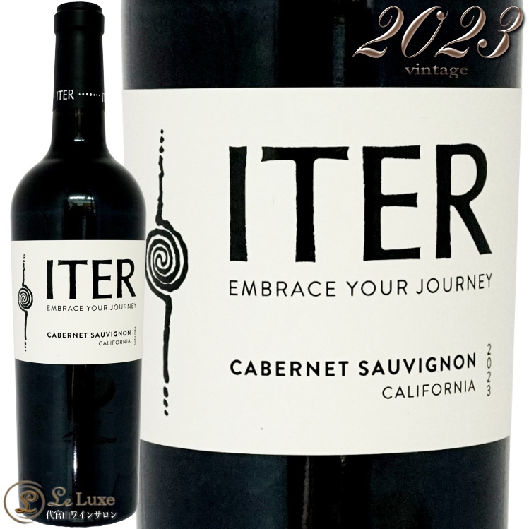 2023 ���٥�� ���������˥�� ����ե���˥� �������� ������ �֥磻�� �ɸ� 750ml Iter Cabernet Sauvignon California
