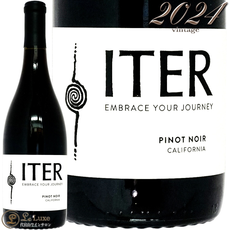 2024 �ԥ� �Υ�� ����ե���˥� �������� ������ �֥磻�� 750ml Iter Pinot Noir California