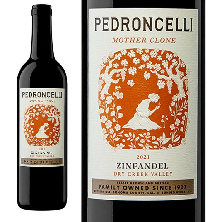 2022 եǥ ޥ  ɥ饤 ꡼ 졼 ڥɥ 磻ʥ꡼  ֥磻 ɸ 750ml Pedroncelli Winery Zinfandel Mother Clone Dry Creek Valley