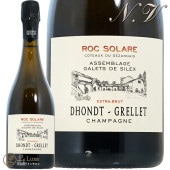 NV å 顼  ȥ ֥å ɥ   ѥ ɸ  750ml Dhondt Grellet Roc Solare Sezannais Extra Brut