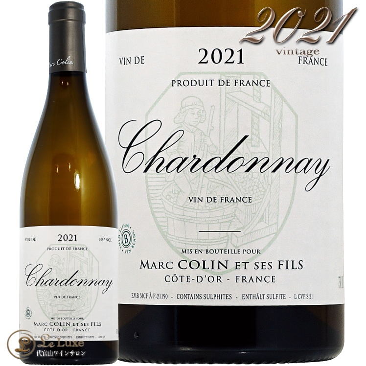 2021   ե ɥ ޥ륯   磻 750ml ֥ Marc Colin et Ses Fils Vin de France Chardonnay