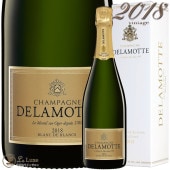 2018 ֥å ֥  ֥ ߥ쥸 ɥå ե ܥå  ѥ  750ml Delamotte Brut Blanc de Blancs Millesime Gift Box