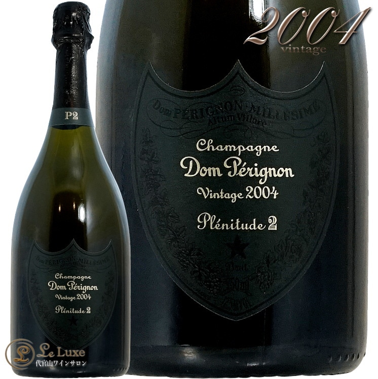 2004 ץ˥塼 P2 ɥ ڥ˥ ⥨  ɥ ѥ  ˢ 750ml ɥڥ Dom Perignon Plenitude P2 Moet et Chandon Moet & Chandon