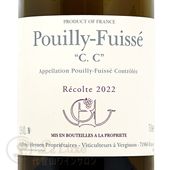 2023 �ץ��� �ե奤�å� CC ����ե��� ���ʥ� ������ ��磻�� 750ml Guffens Heynen Pouilly Fuisse CC
