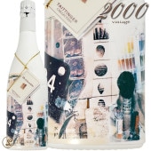 2000 ƥ󥸥 쥯 饦С ѥ ɸ  750ml Champagne Taittinger Collection Rauschenberg