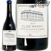 2023 ������ �� �˥奤 �����顼���� ���� �ޥ� �ɥ᡼�� ���ߡ��� �ƥ��ꥨ ������ �֥磻�� �ɸ� 750ml Domaine Camille Thiriet Cote de Nuits Villages Clos Magny Rouge
