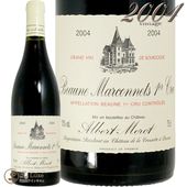 2004 ܡ ץߥ  ޥ륳 ١  ֥磻 750ml Albert Morot Beaune 1er Cru  Marconnets
