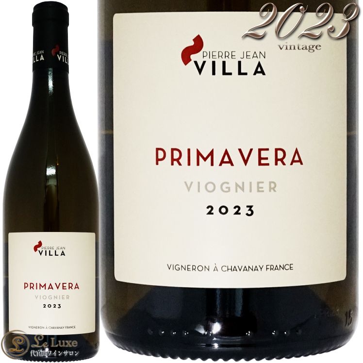 2023 IGP ꡼ ˥ ץޥ ֥ ˥ ɥ᡼ ԥ    磻 750ml Domaine Pierre Jean Villa IGP Collines Rhodaniennes Primavera Blanc Viognier