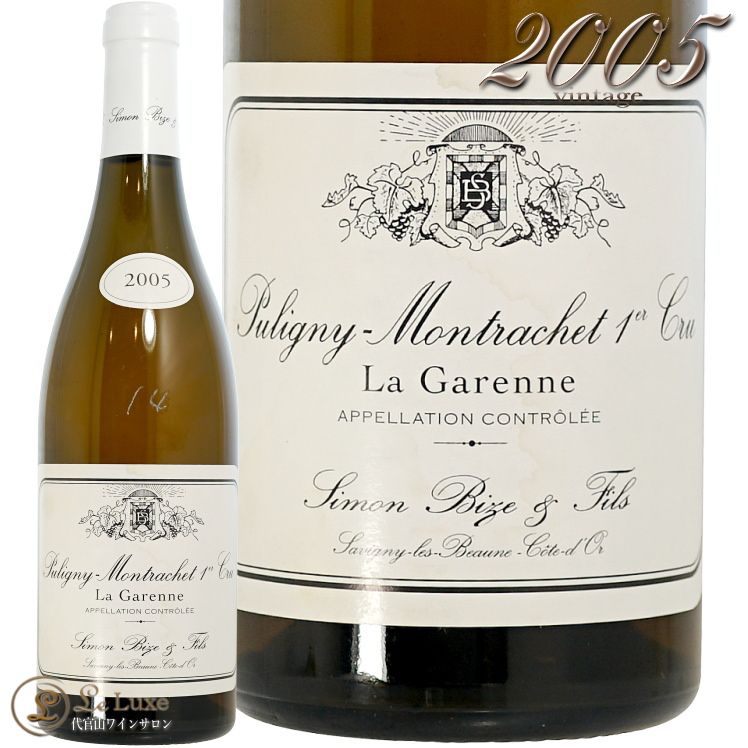 2005 ԥˡ å ץߥ     ӡ 磻 750ml Simon Bize Puligny Montrachet 1er Cru La Garenne