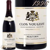 1996 ���� �������� ����� ����� �ߥ����� ���� �֥磻�� 750ml Michel Gros Clos Vougeot Grand Cru