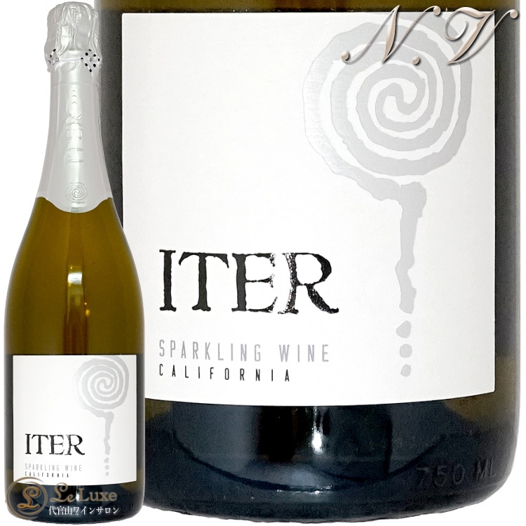 NV スパークリング ホワイト カリフォルニア イーター 正規品 スパークリングワイン 750ml Iter Sparkling White California