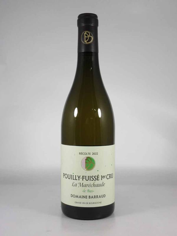 2022 �ץ��� �ե奤�å� �ץ�ߥ� ����� �� �ޥ쥷�硼�� �� �� �ɥ᡼�� �Х��� ������ ��磻�� �ɸ� 750ml Domaine Barraud Pouilly Fuisse 1er Cru La Marechaude le Bas