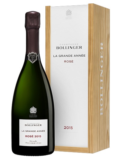 2015 ����� ���� ���� �ܥ�󥸥� ���եȥܥå��� ������ �����ѥ� �ɸ� ROSE 750ml Bollinger La Grande Annee Rose Gift Box