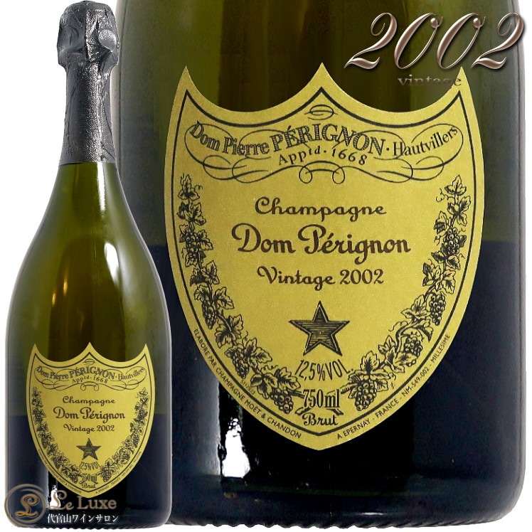 2002 �ɥ� �ڥ�˥�� �⥨ �� �����ɥ� �����ѥ� �� ˢ 750ml �ɥ�ڥ� Moet & Chandon Dom Perignon