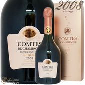 2008 �ƥ��󥸥� ����� �� �����ѡ��˥� ���� ���ե� �ܥå��� ������ �����ѥ� ˢ ROSE 750ml Taittinger Comtes de Champagne Rose Gift Box