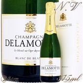 NV �֥��å� �֥��� �֥�� �ɥ����å� �ϡ��� ���ե� �ܥå��� ������ �����ѥ� ˢ �� 375ml Delamotte Brut Blanc de Blancs Half Gift Box