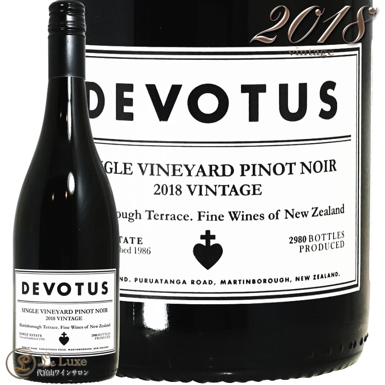 2018 �ǥ����ȥ� �ԥ� �Υ�� �ǥ����ȥ� �˥塼�������� ������ �֥磻�� 750ml Devotus  Pinot Noir