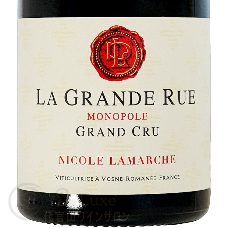 2018 ラ グラン リュー グラン クリュ モノポール ニコル ラマルシュ 正規品 赤ワイン 辛口 750ml Francois