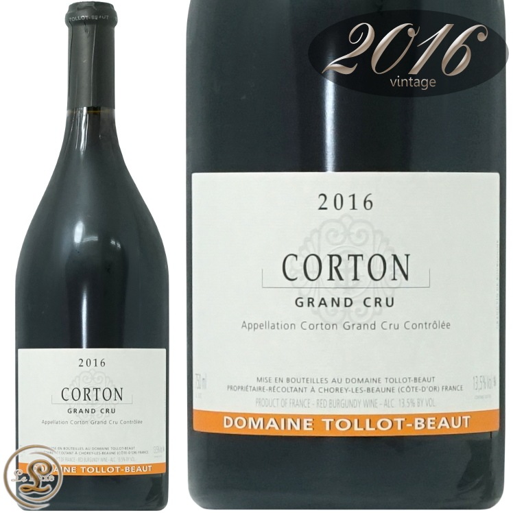 2016 ȥ   ȥ ܡ  ֥磻 ɸ 750ml Tollot Beaut Corton Grand Cru