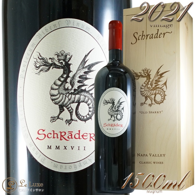 2021 �ޥ��ʥ� ������� ���ѡ����� ���٥�� ���������˥�� �ʥ� �����졼 �٥����ȥե��� �� ������ ������䡼�� ����쥤���� ���顼�� ������ �֥磻�� �ɸ� �ե�ܥǥ� 1500ml Schrader Cellars Cabernet Sauvignon Old Sparky Beckstoffer To Kalon Vineyard