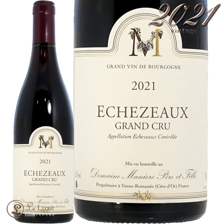 2021    ɥ᡼ ޥ˥  ֥磻 750ml Domaine Maniere Echezeaux Grand Cru