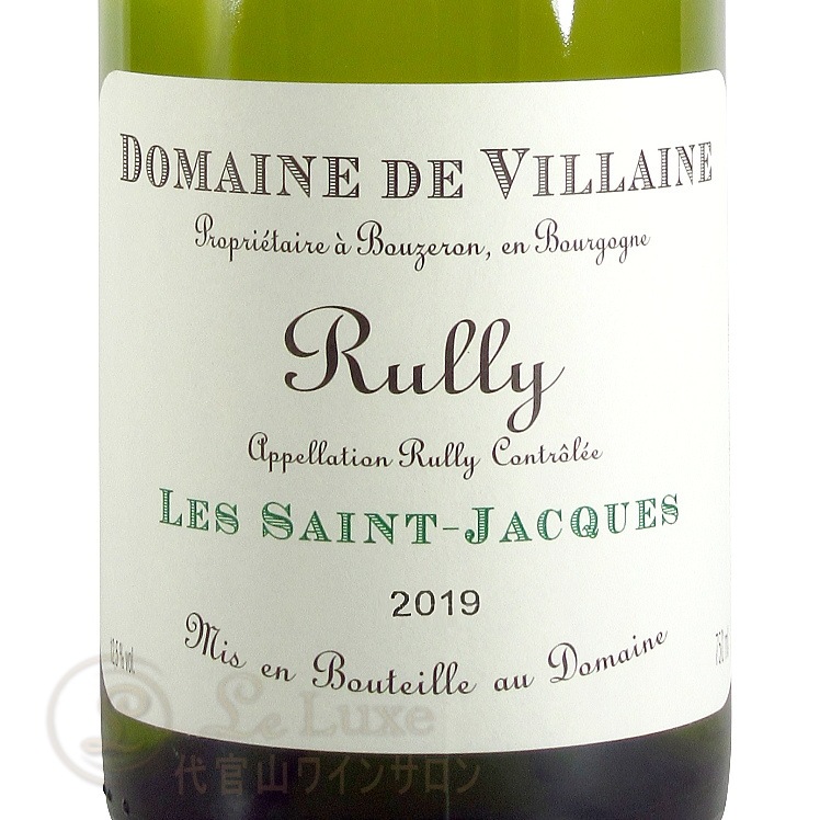 2019 ꡼   å ֥ ɥ᡼  졼  磻 ɸ 750ml Domaine de Villaine Rully Les Saint Jacques